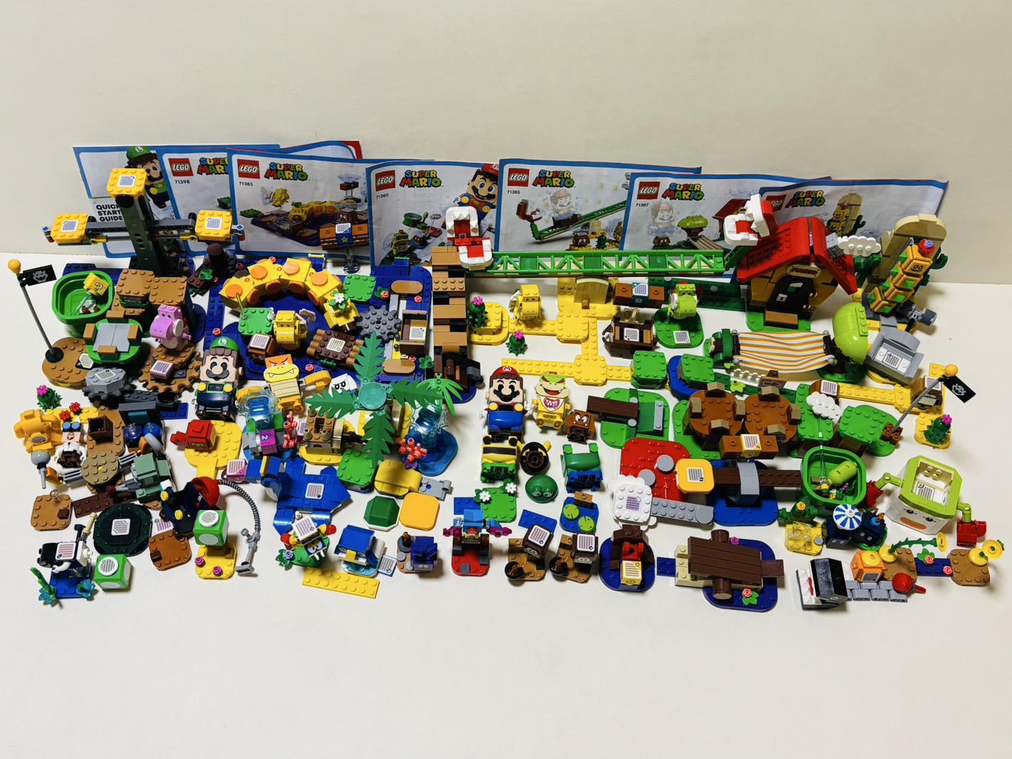 LEGOマリオ・ルイージ・オヤマー博士 