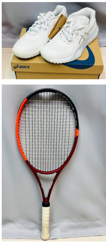 ダンロップ CX400 TOUR・asics GEL-RESOLUTION X