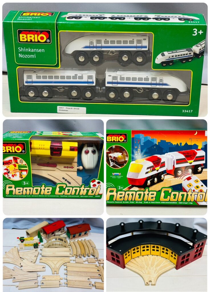 BRIO 新幹線・リモートコントロール・操車場
